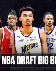  文班亚马当选年度最佳新秀并入选一阵  