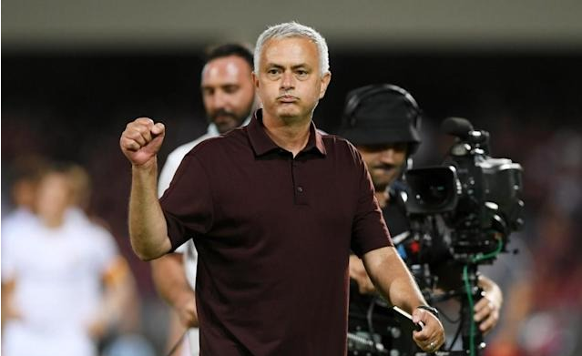  罗马客场遭绝平,穆里尼奥痛批防守  